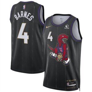 Mens 4 Scottie Barnes Black Stitched Jersey